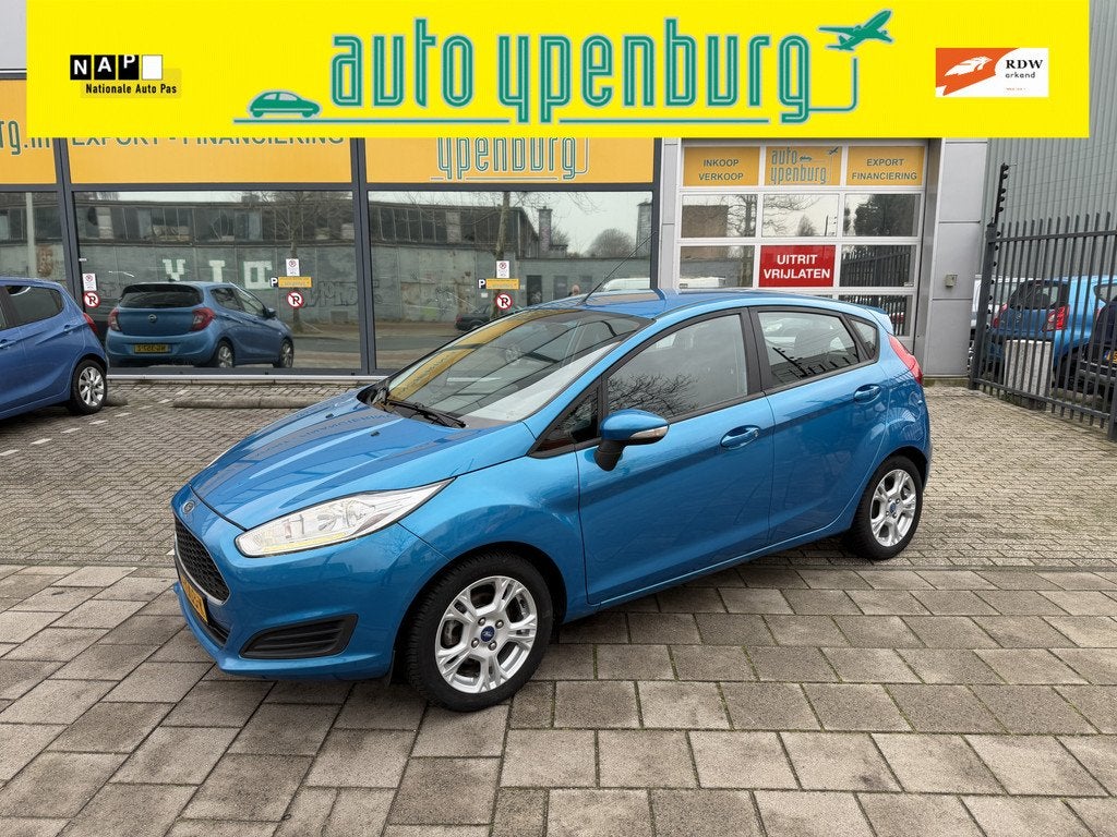 Ford Fiesta 1.0 Style * 129.051 Km * Navi * Airco * Led * NI, Voorwielaandrijving, Stof, Euro 6, 525 kg
