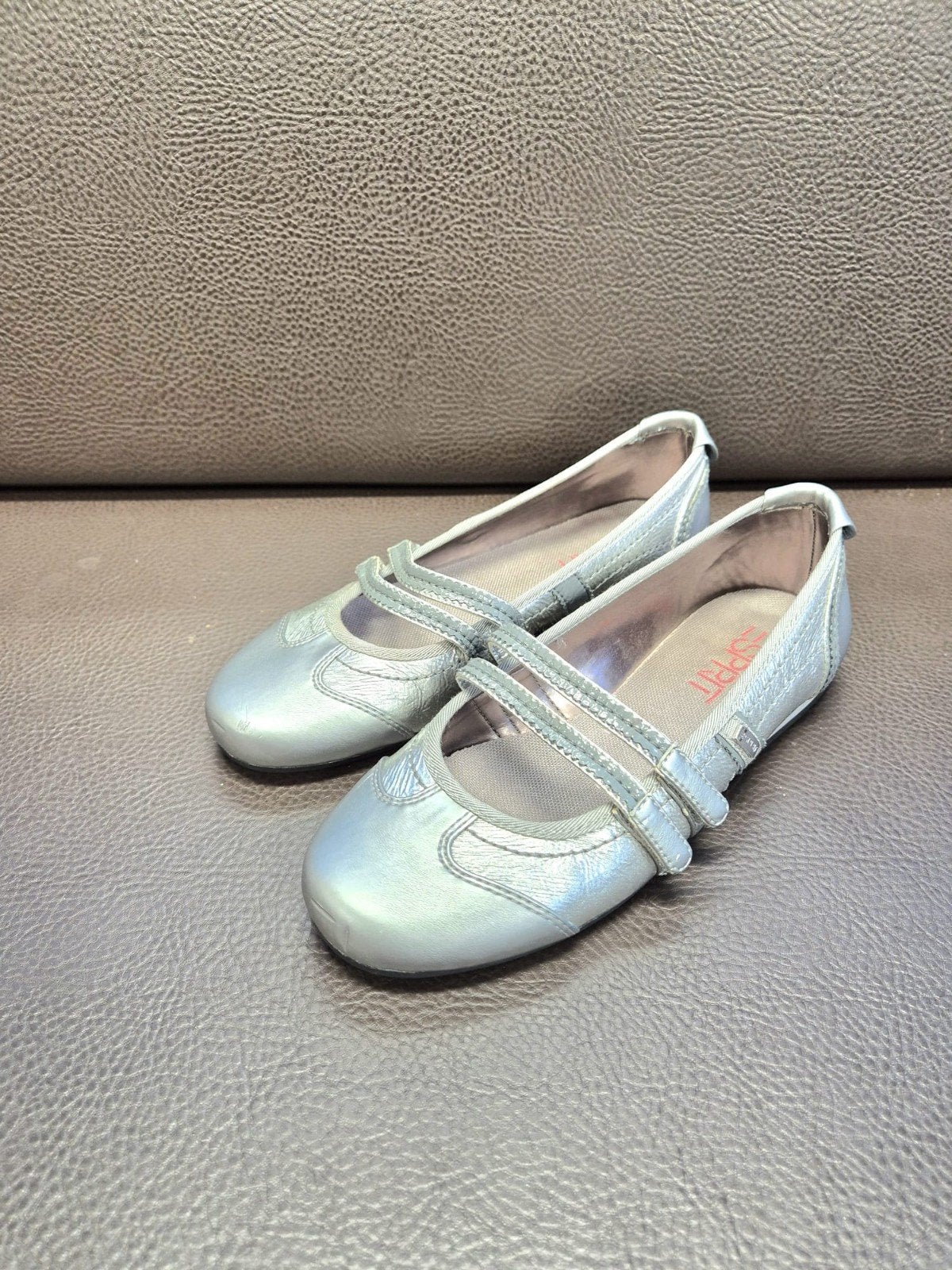 ESPRIT zilverkleurige ballerina's maat 39, Kleding | Dames, Overige kleuren, Nieuw, Ballerina's, Ophalen