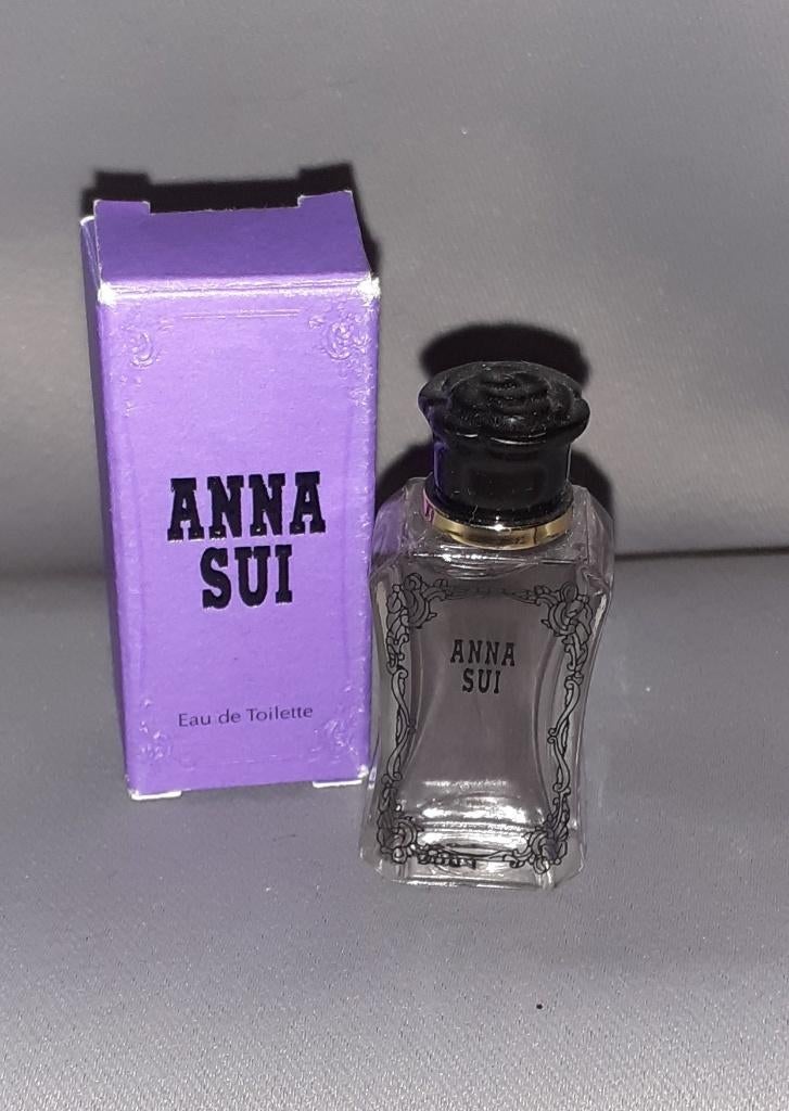 Luxe parfum mini - Anna sui + doosje, Ophalen of Verzenden, Zo goed als nieuw, Miniatuur, Gevuld