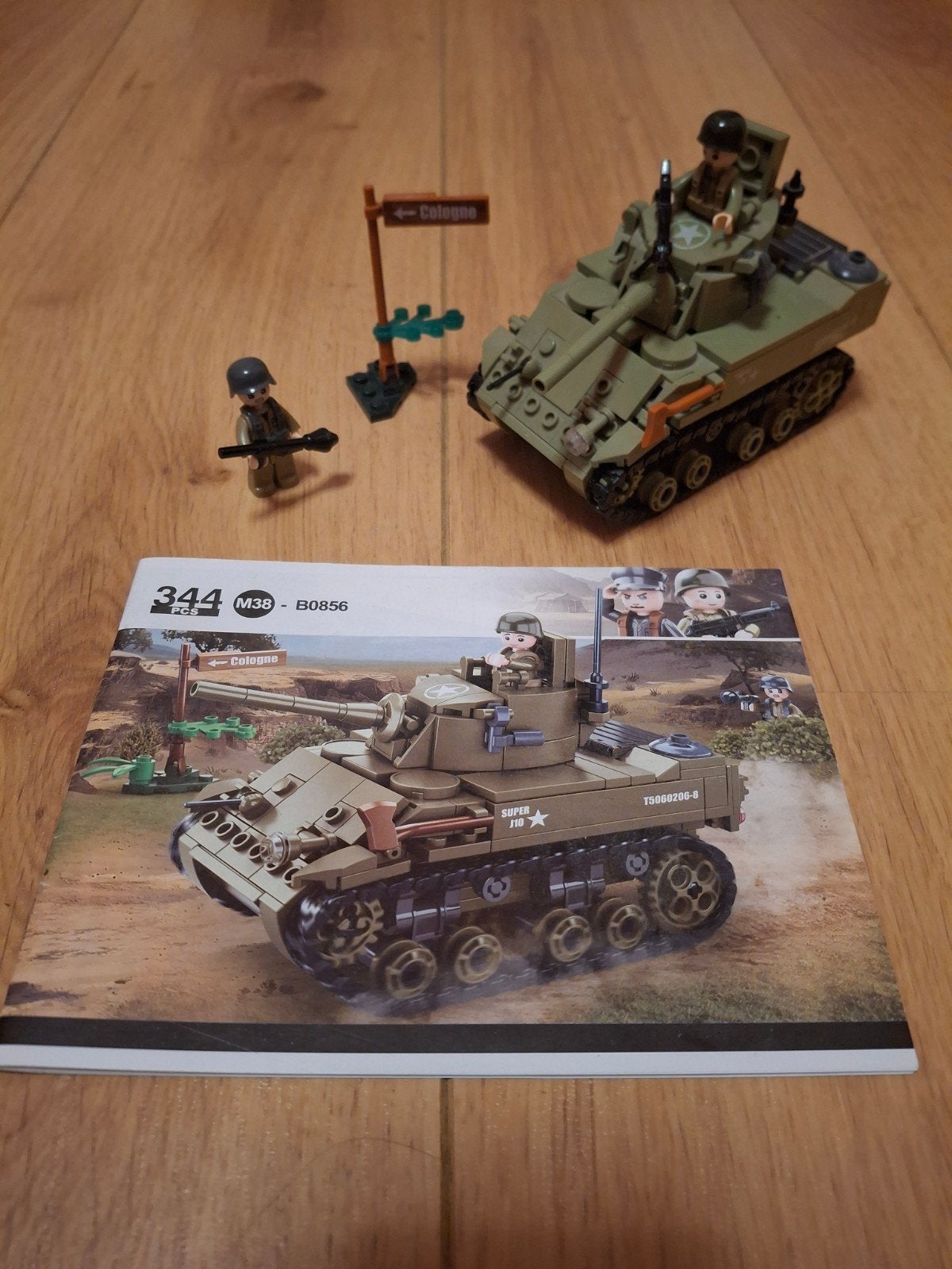 Lego tank B0856, Ophalen, Zo goed als nieuw