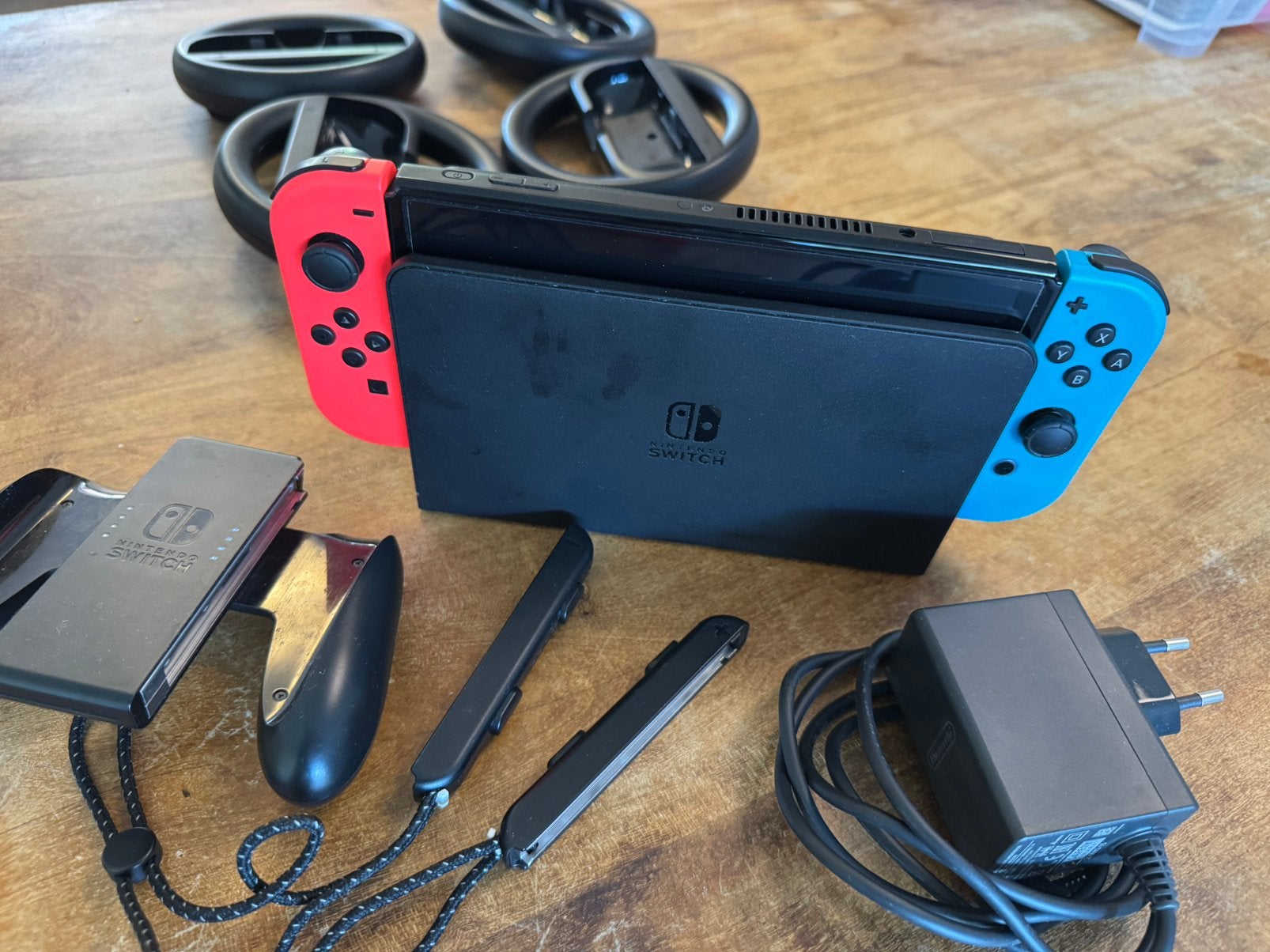 Switch oled, Spelcomputers en Games, Spelcomputers | Nintendo Switch, Ophalen, Zo goed als nieuw, Met 1 controller, Switch OLED