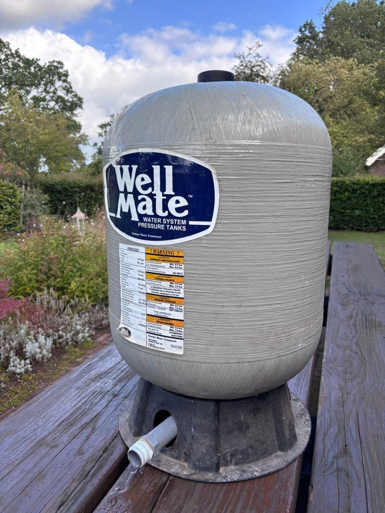 Wellmate drukvat 55 liter WM0060, Ophalen, Gebruikt