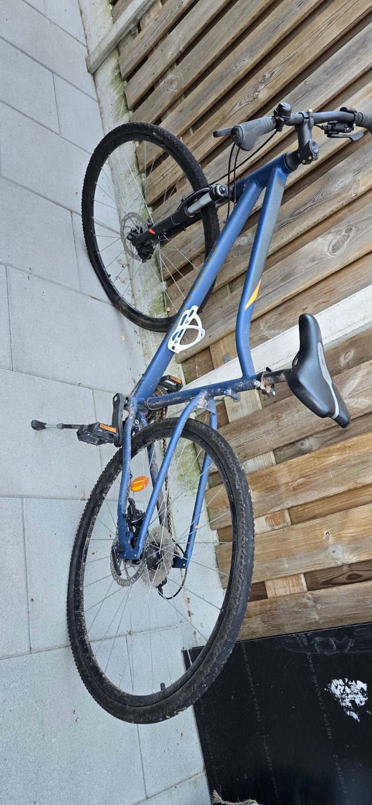 Blauwe mountainbike met schijfremmen, Ophalen of Verzenden