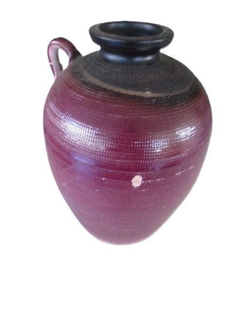 LATINA VAAS /KRUIK GROOT HOOG 37 CM DIA 27 CM (3) NIEUW, Tuin en Terras, -, -, Rond, Casa Vivante