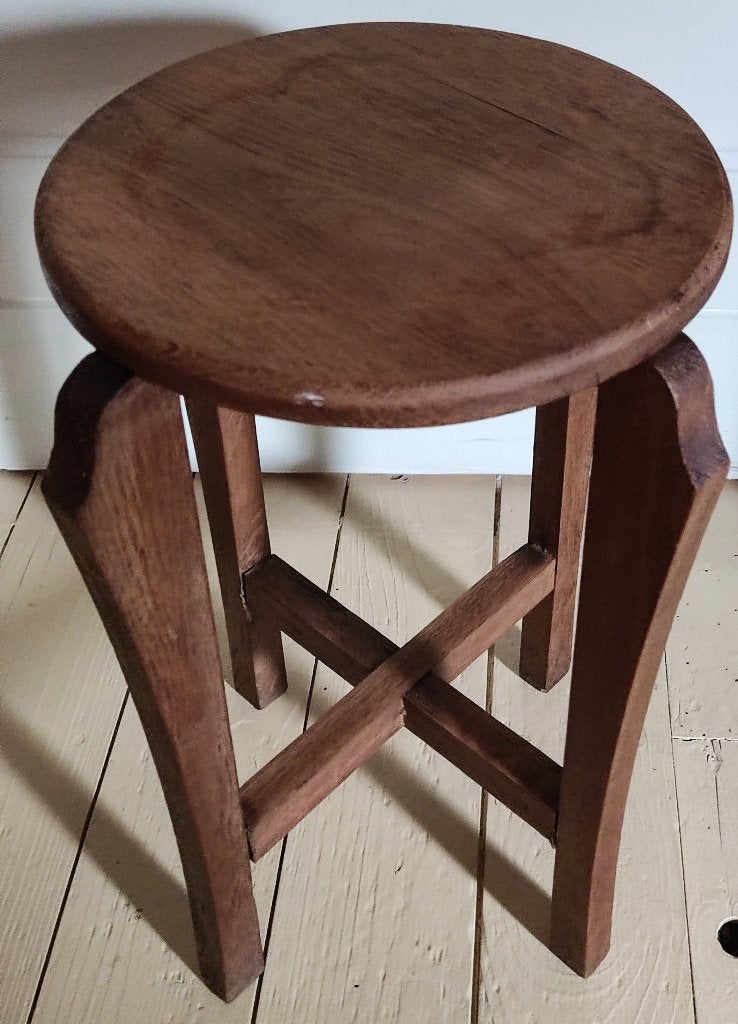 Antieke bijzettafel/plantentafel, Antiek en Kunst, Ophalen of Verzenden