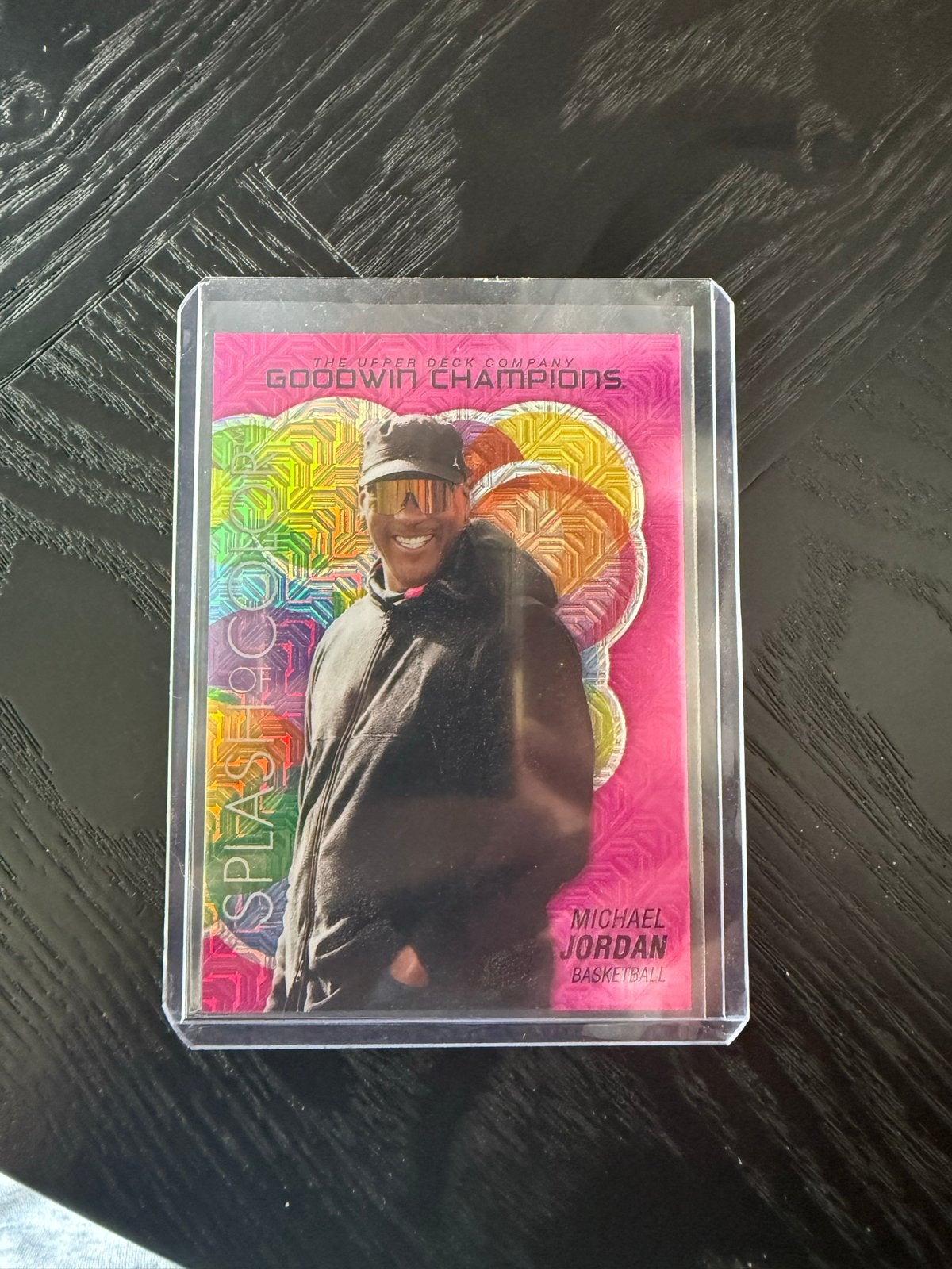 Michael Jordan Goodwin Champions Pink Traxx Kaart, Ophalen of Verzenden, Zo goed als nieuw, Overige sporten, Spelerskaart