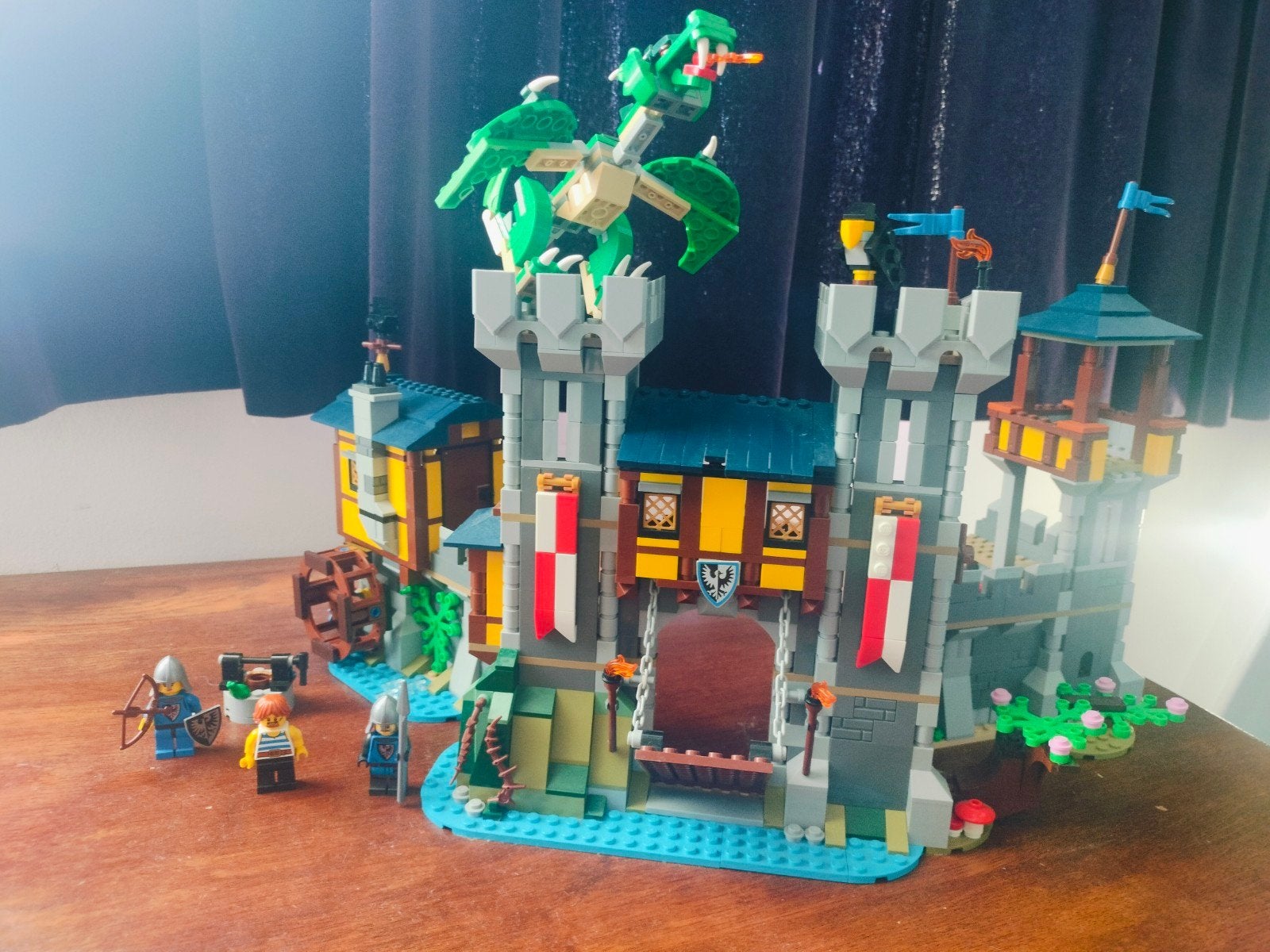 Lego creator 31120 Middeleeuws kasteel, Ophalen of Verzenden, Gebruikt