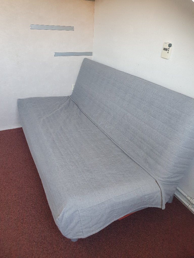 Slaapbank IKEA 2 persoons, Ophalen, Tweepersoons, 140 cm, Zo goed als nieuw