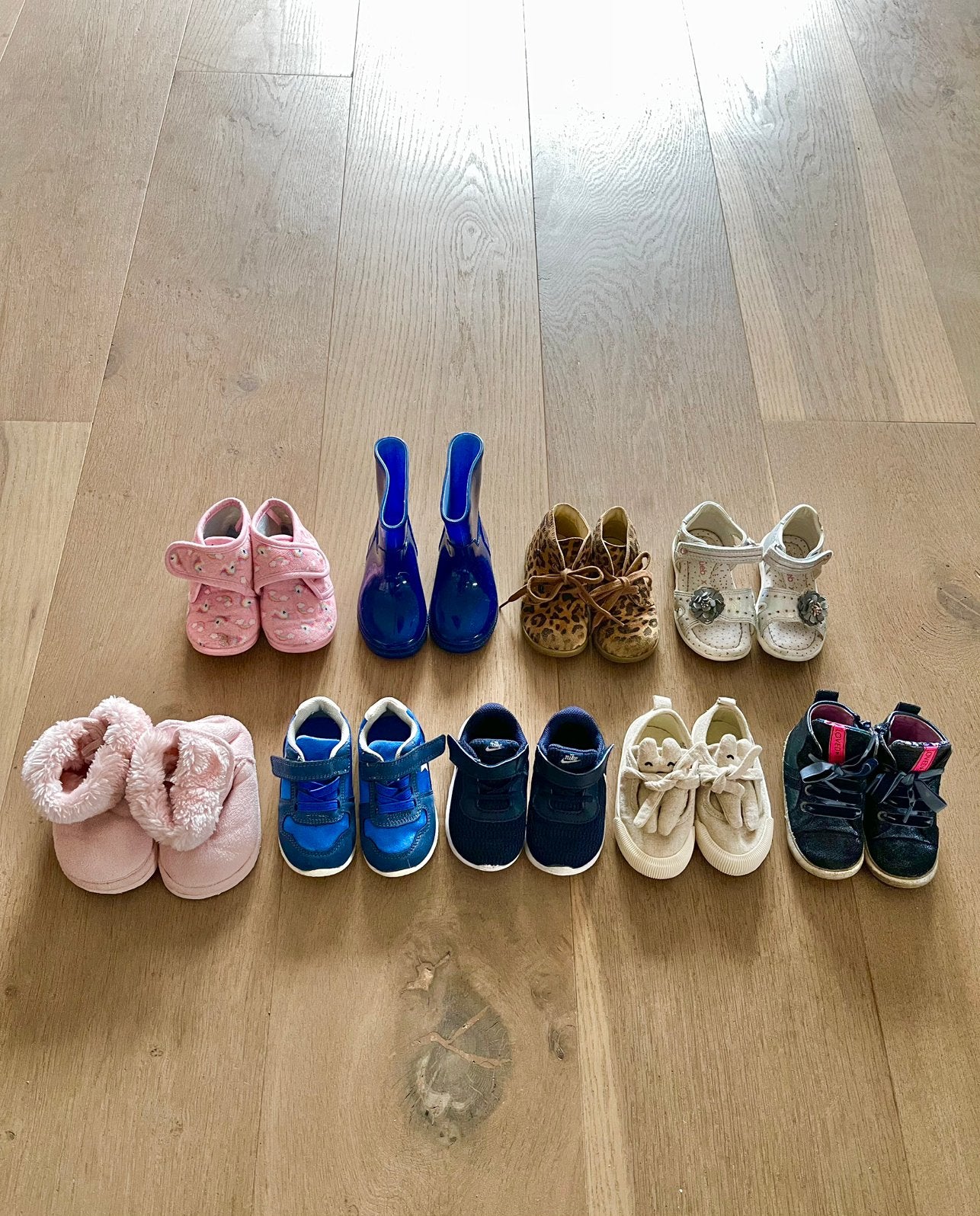 Baby schoenen meisje pakket alle seizoenen maat 21 🌸 Nike, Gebruikt, Meisje, Schoenen, Ophalen of Verzenden