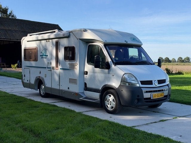 Knaus Weinsberg Renault r43 camper te koop, Buscamper of Camperbus, Ringverwarming, Raamblindering, Tot en met 2
