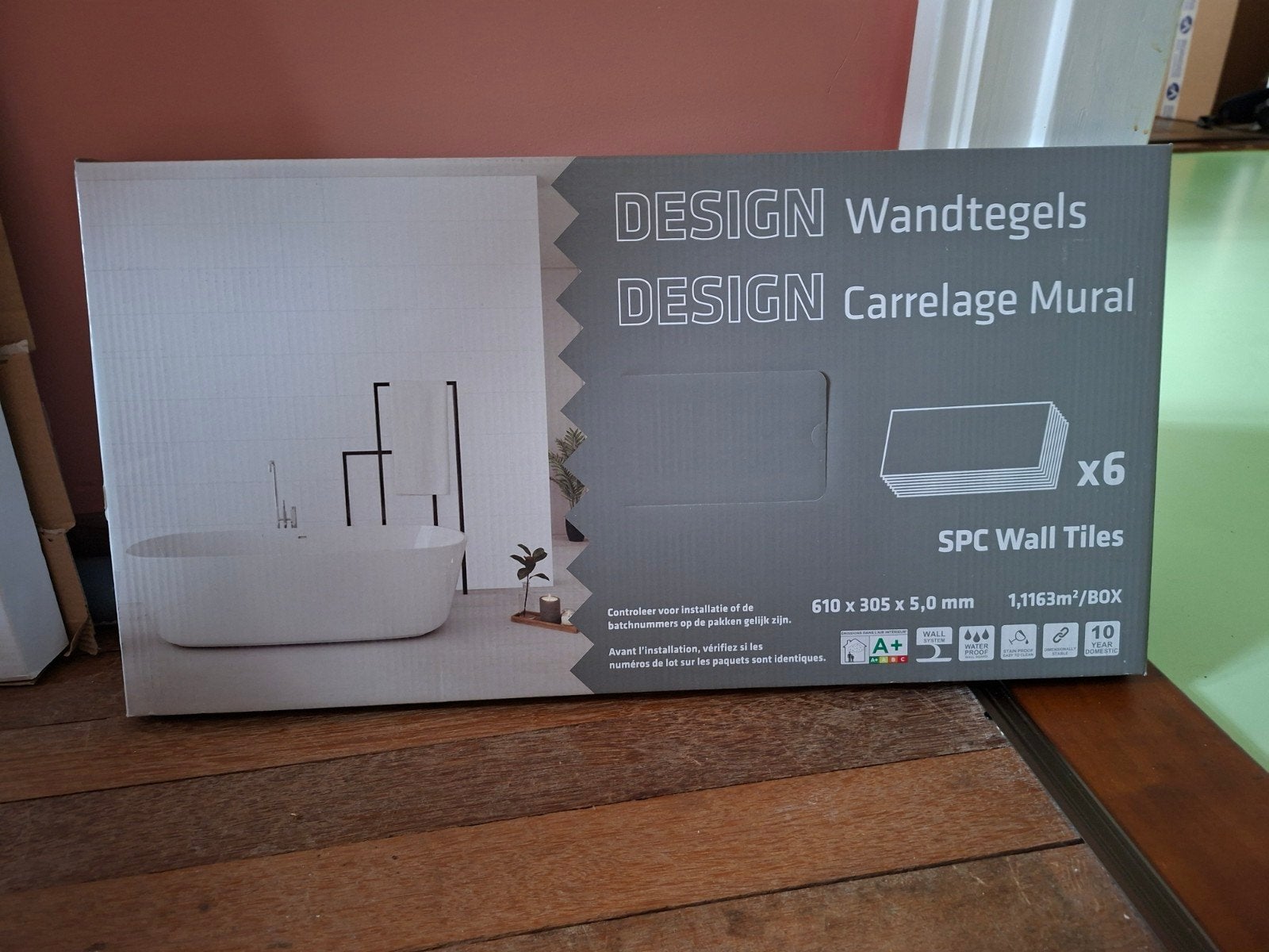 7 Gamma Design Wandtegels - Compleet Pak & Losse Tegel, Ophalen, 60 cm of meer, Nieuw, Minder dan 5 m²
