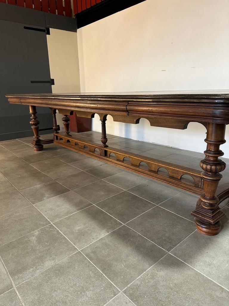 Antieke Eiken Kloostertafel - Robuust en Elegant, Antiek en Kunst, Antiek | Meubels | Tafels, Ophalen