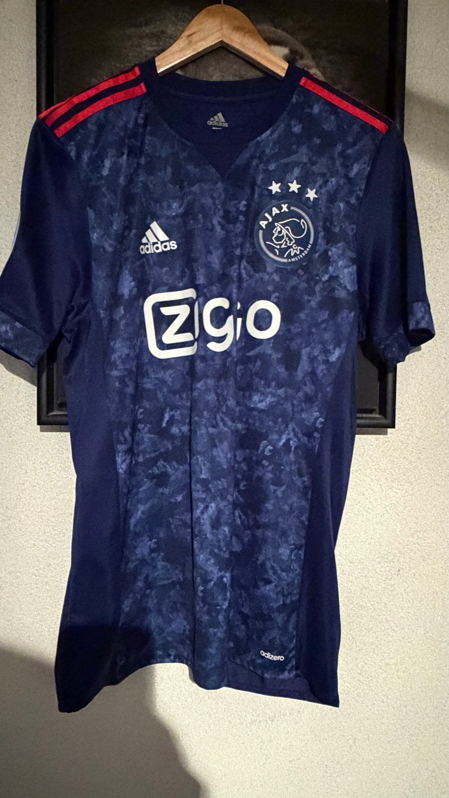 Mathijs de Ligt Matchworn Ajax, Ophalen of Verzenden, Gebruikt, Ajax, Shirt