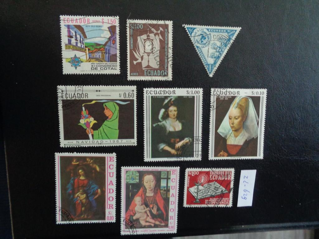 ecuador - diverse (zl-629), Ophalen of Verzenden, Gestempeld, Zuid-Amerika