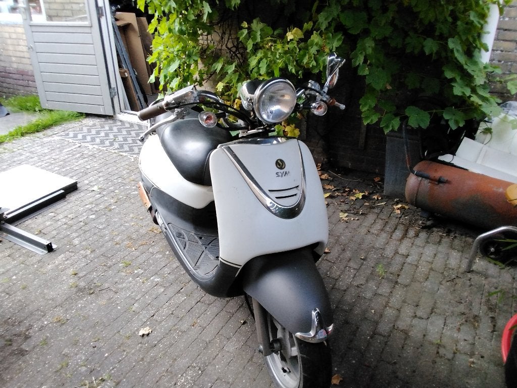 Sym allo scooter te koop, Fietsen en Brommers, Scooters | SYM, Ophalen, Gebruikt, Maximaal 45 km/u, Allo