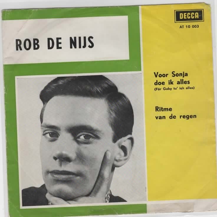 Rob de Nijs- Ritme van de Regen, Verzenden, 7 inch, Zo goed als nieuw, Levenslied of Smartlap