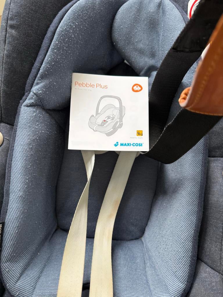 Maxi Cosi Pebble Plus, Autogordel of Isofix, Gebruikt, 0 t/m 13 kg, Maxi-Cosi