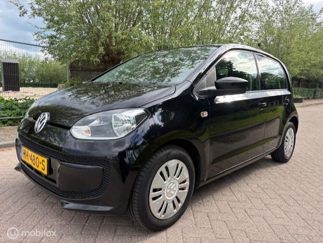 Volkswagen Up! 1.0 move up! 5 deurs Airco, Auto's, Volkswagen, Voorwielaandrijving, Gebruikt, 840 kg, Zwart