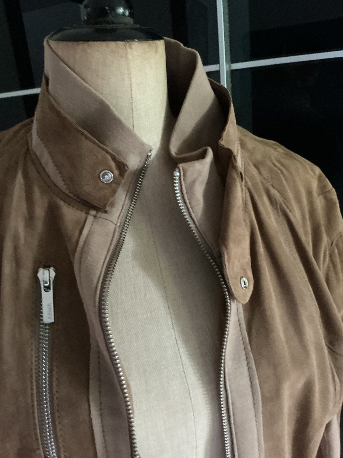 ARMA Collection suède jas, Ophalen of Verzenden, Zo goed als nieuw, Maat 42/44 (L), Bruin