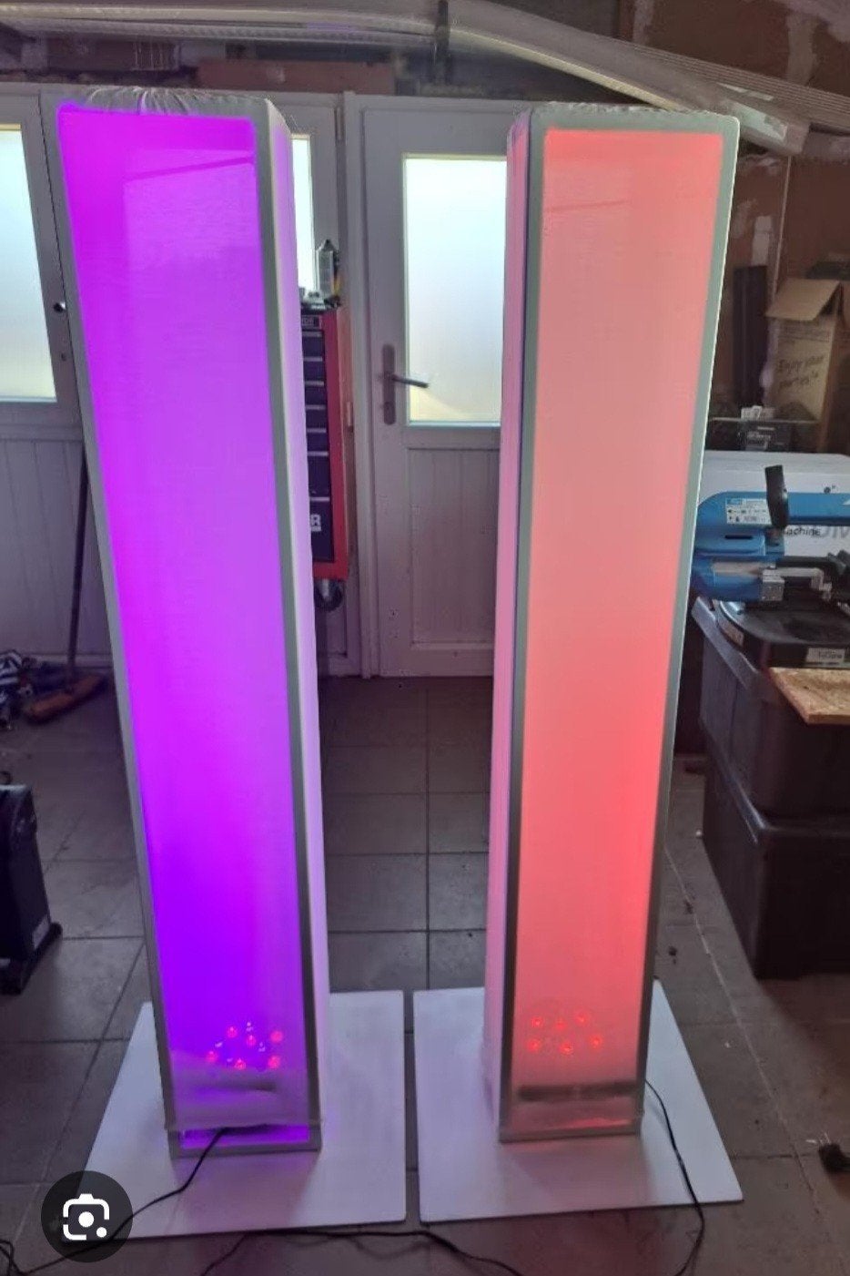 Dj Licht Statief - 185cm Sfeervolle Verlichting voor Feesten, Ophalen of Verzenden, Gebruikt, Licht, Geluidgestuurd