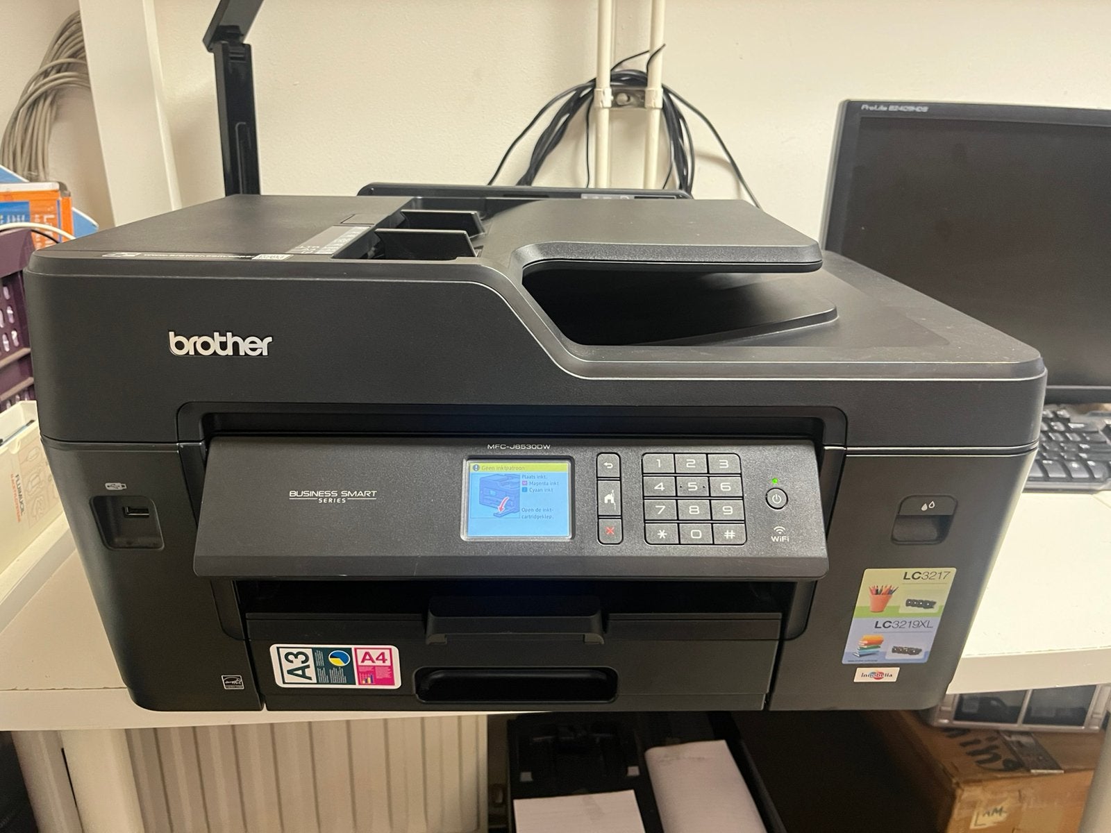 Brother MFC-J6530DW A3 Kleurenprinter, Computers en Software, Printers, Ophalen, //, Inkjetprinter, All-in-one