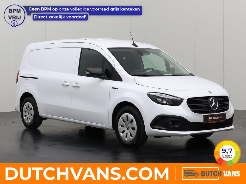 Mercedes-Benz eCitan L2 Pro Business 51 kWh | 3-Persoons | N, Auto's, Gebruikt, Multifunctioneel stuurwiel, Wit, Mercedes-Benz