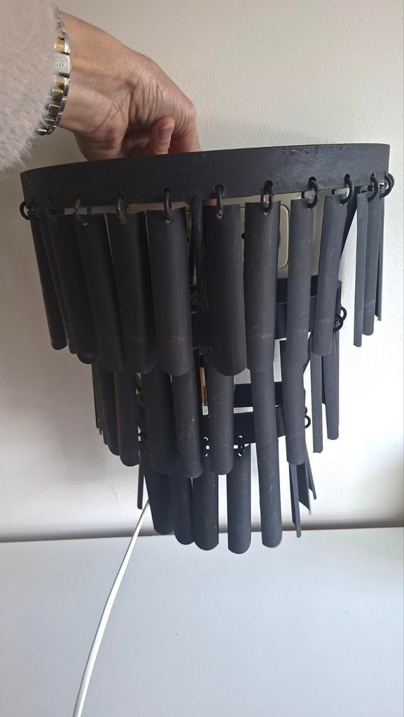 Wandlamp landelijk metaal, Huis en Inrichting, Ophalen of Verzenden, Metaal