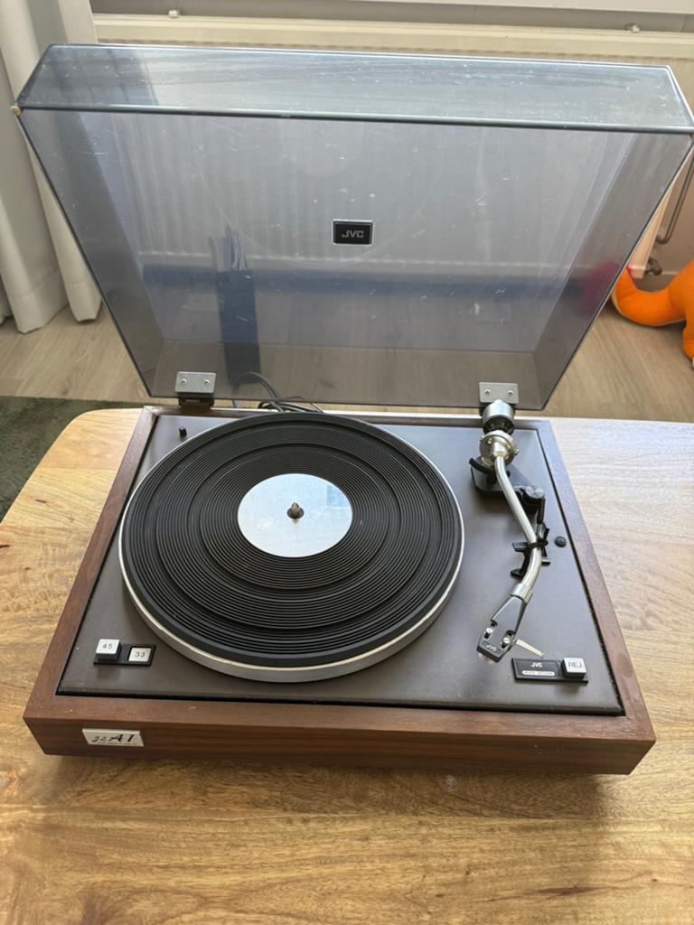 JVC model JL-A1 stereo record speler, Audio, Tv en Foto, Ophalen, Zo goed als nieuw, Platenspeler, Overige merken