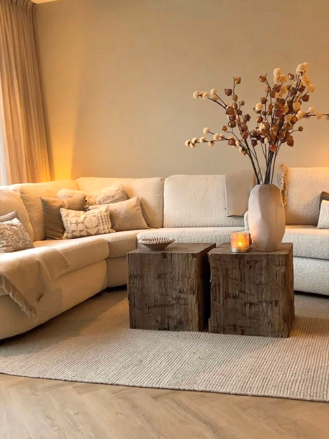 salontafels / side-tables / balken / robuust /meerpalen, Ophalen, 50 tot 100 cm, Rond, 50 tot 100 cm