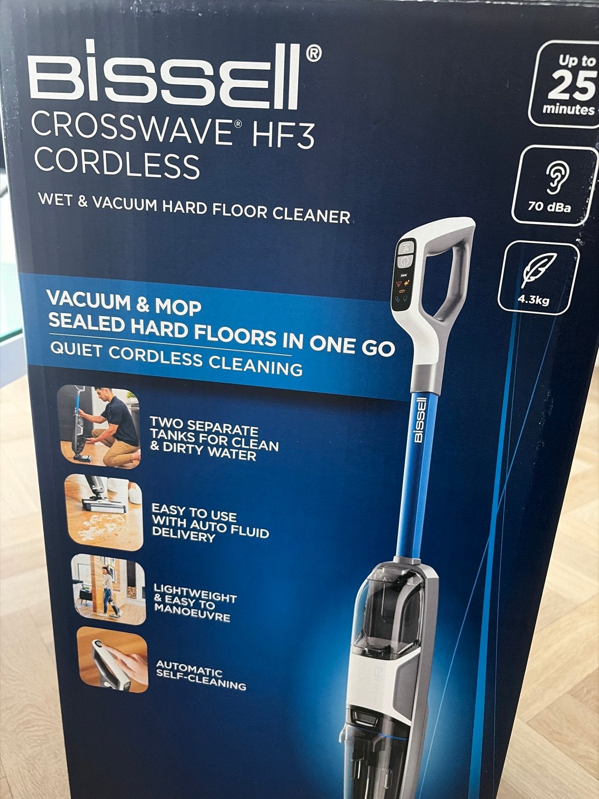 Bissell CrossWave HF3 Cordless Nat & Droog Stofzuiger, Witgoed en Apparatuur, Ophalen, Overige merken, Vloerreiniger, Reservoir