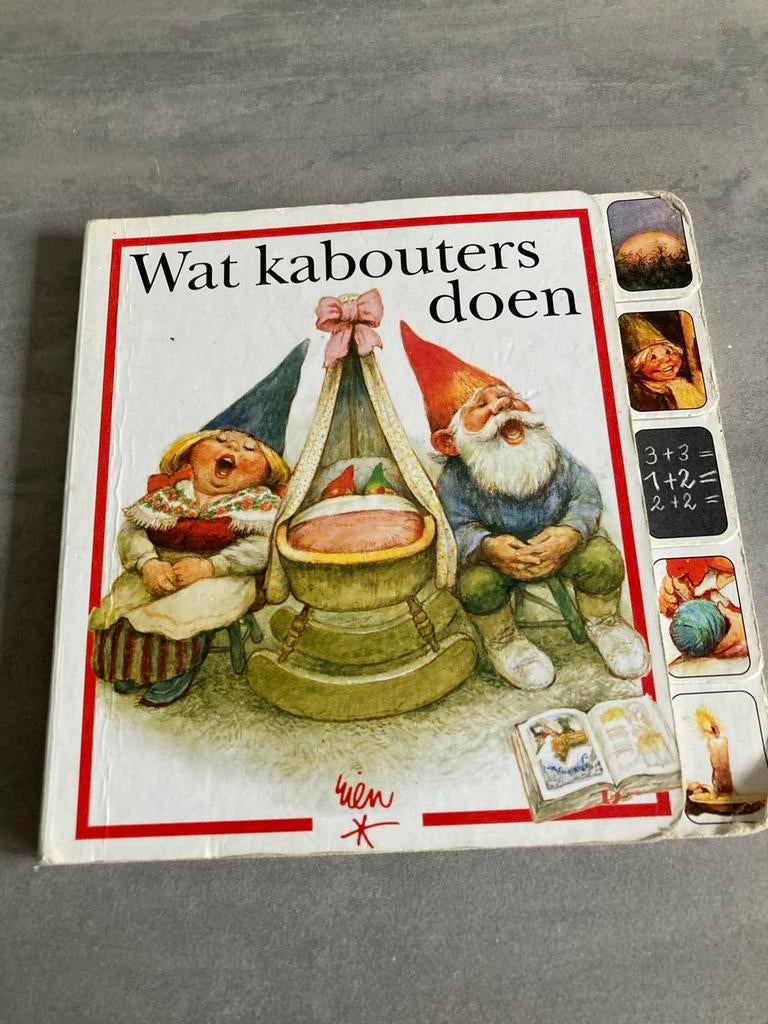 Kartonboekje wat kabouters doen, Boeken, Kinderboeken | Baby's en Peuters, Ophalen of Verzenden, Gelezen