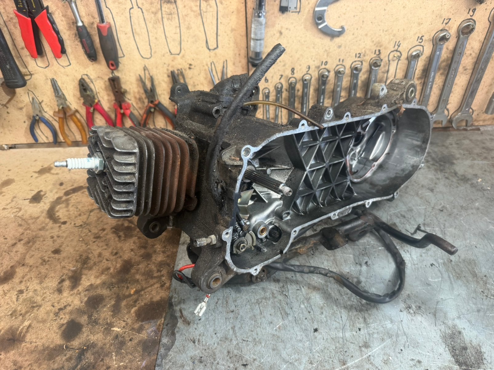 Piaggio zip type 3 motor carter 50cc, Ophalen