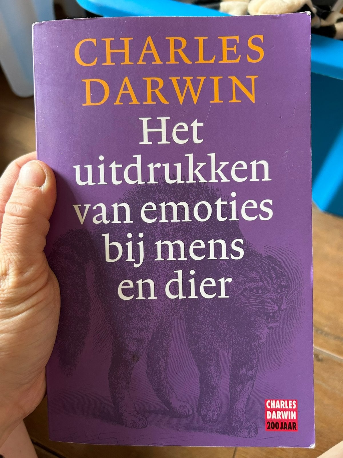 Boek, Darwin, Het uitdrukken van emoties hij mens en dier, Ophalen of Verzenden, Zo goed als nieuw