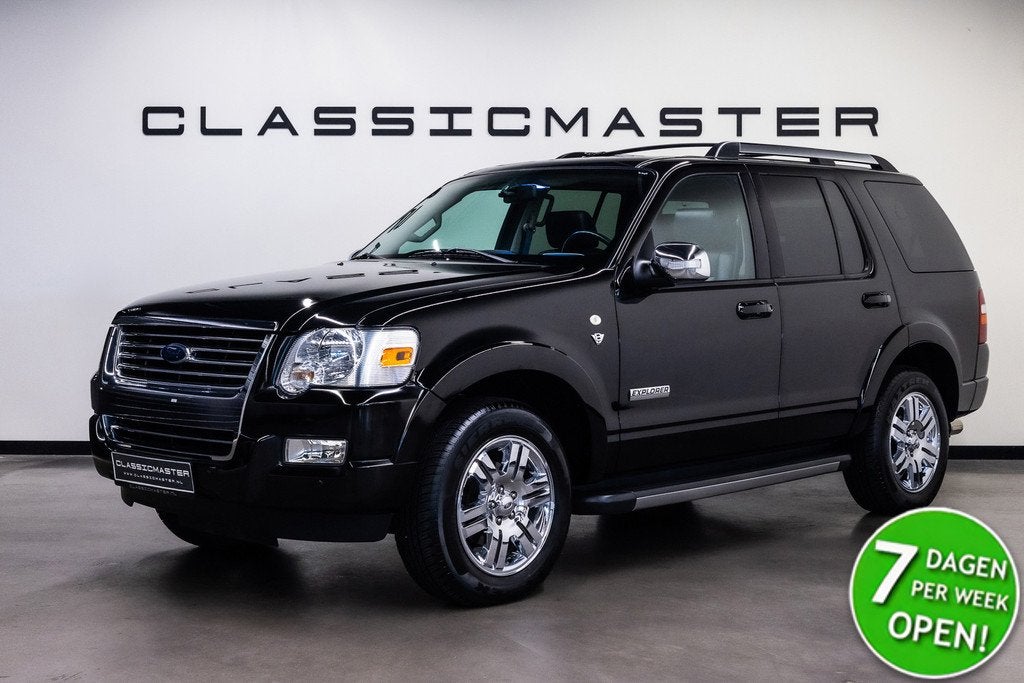 Ford Explorer Limited Btw auto, Fiscale waarde € 6.000,- (, Auto's, Ford, Automaat, Gebruikt, Explorer, Zwart