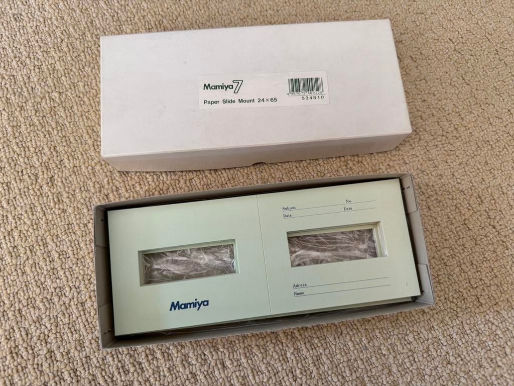 Mamiya 7 II Paper Slide Mount Panoramic Kit 24 x 65, Ophalen of Verzenden, Nieuw