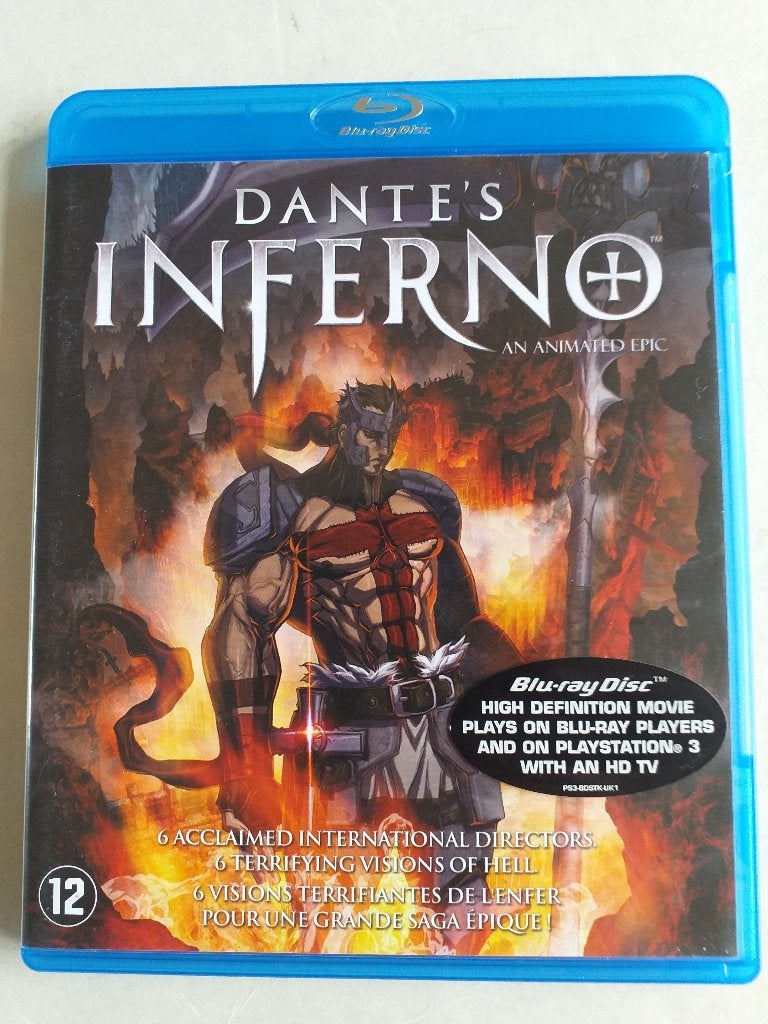 Dante's Inferno Bluray, Engels, Film, Nederlands, Ophalen of Verzenden