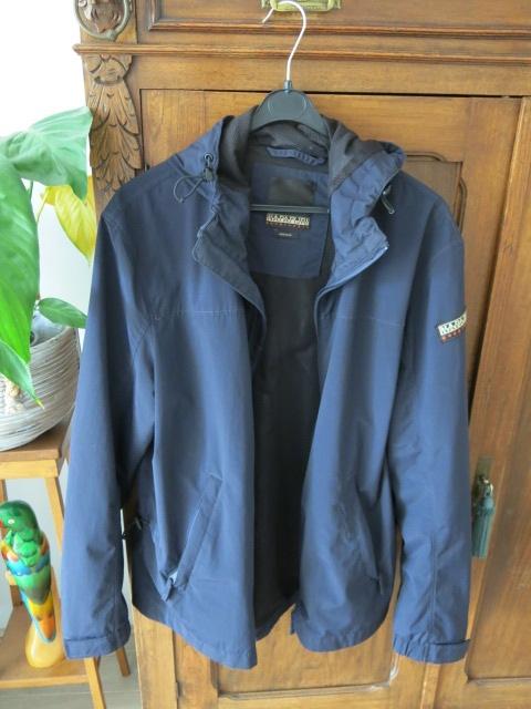 Napapijri jas maat XL, Blauw, Maat 56/58 (XL), Ophalen of Verzenden, Zo goed als nieuw