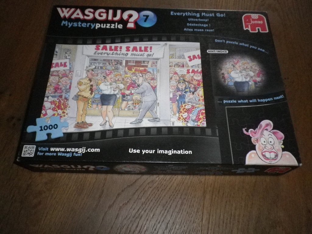 WASGIJ nr 7 nieuw in de doos, Ophalen, 500 t/m 1500 stukjes, Nieuw, Legpuzzel