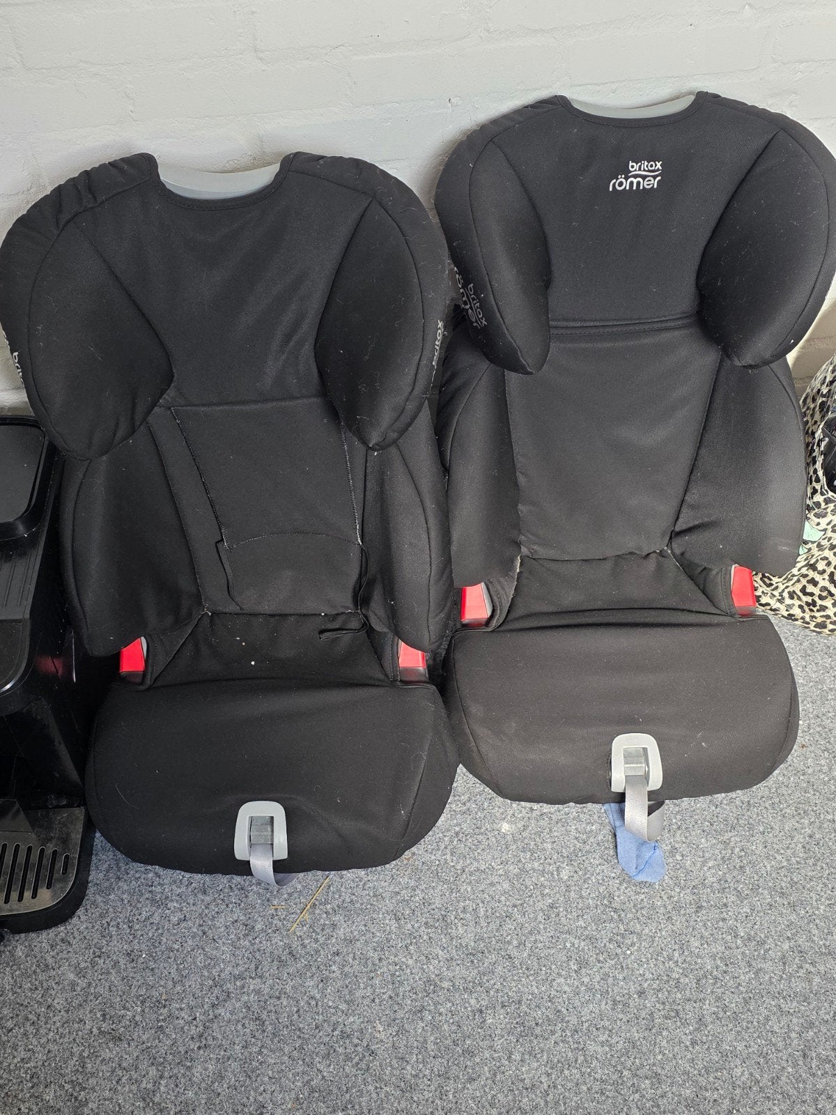 2x Britax Römer autostoel, 15-36 kg, zwart, Ophalen of Verzenden
