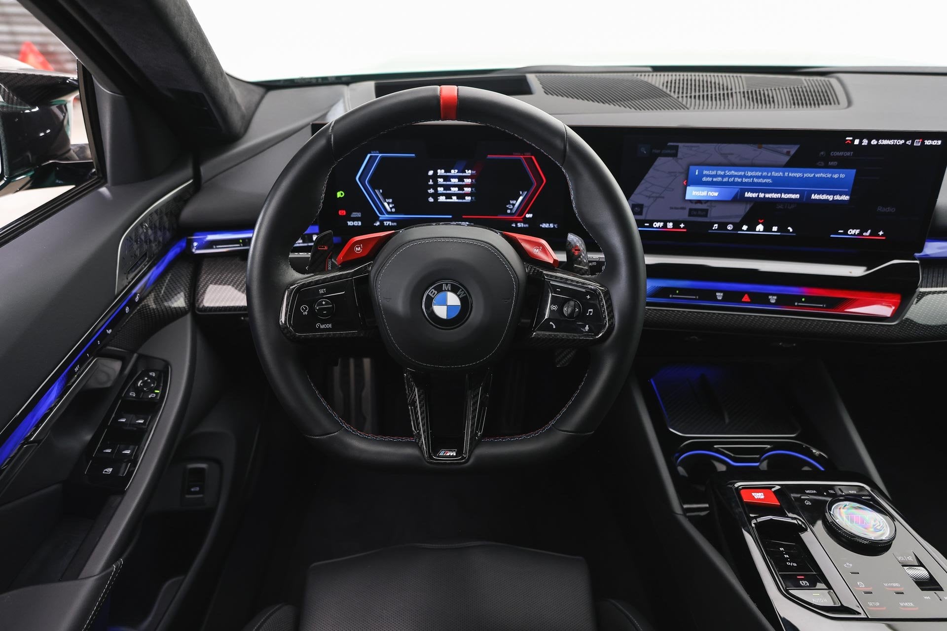 BMW 5 Serie Touring M5 Automaat / Trekhaak / M Drive Profess, Auto's, Dealer onderhouden, Gebruikt, Met garantie (alle), 4395 cc