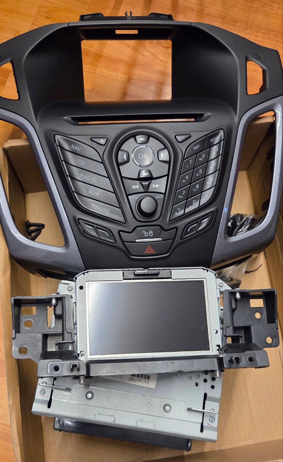 Ford focus 2013 autoradio met navigatie, Auto-onderdelen, Ophalen, Ford