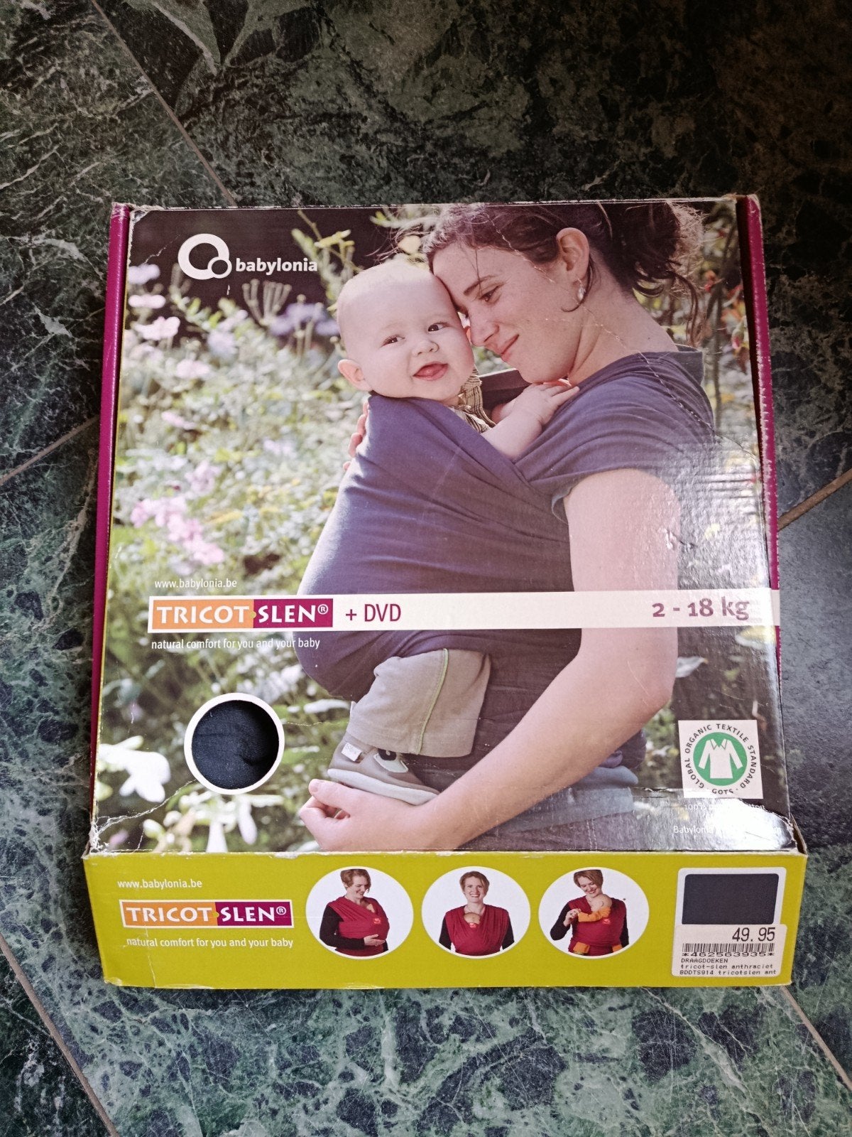 Tricot slen draagdoek, Kinderen en Baby's, Babydragers en Draagdoeken, Ophalen of Verzenden, Nieuw, Draagdoek, Overige merken