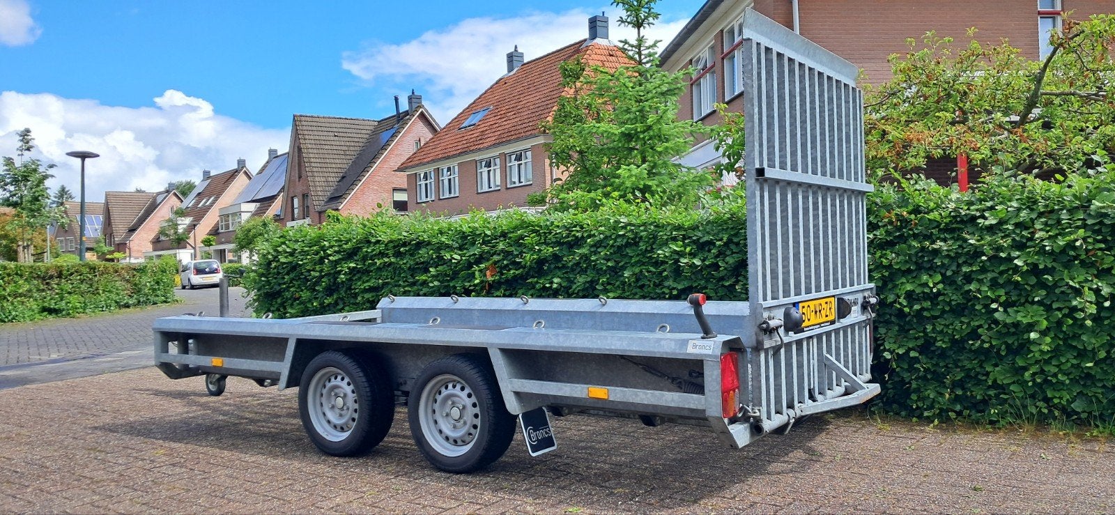 Henra machinetransporter 150x350cm 2700kg, Ophalen, Gebruikt