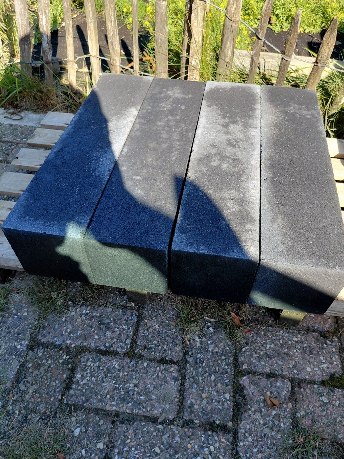 betonblokken / stapelbakken antraciet, Ophalen, Nieuw, Minder dan 25 cm, Beton