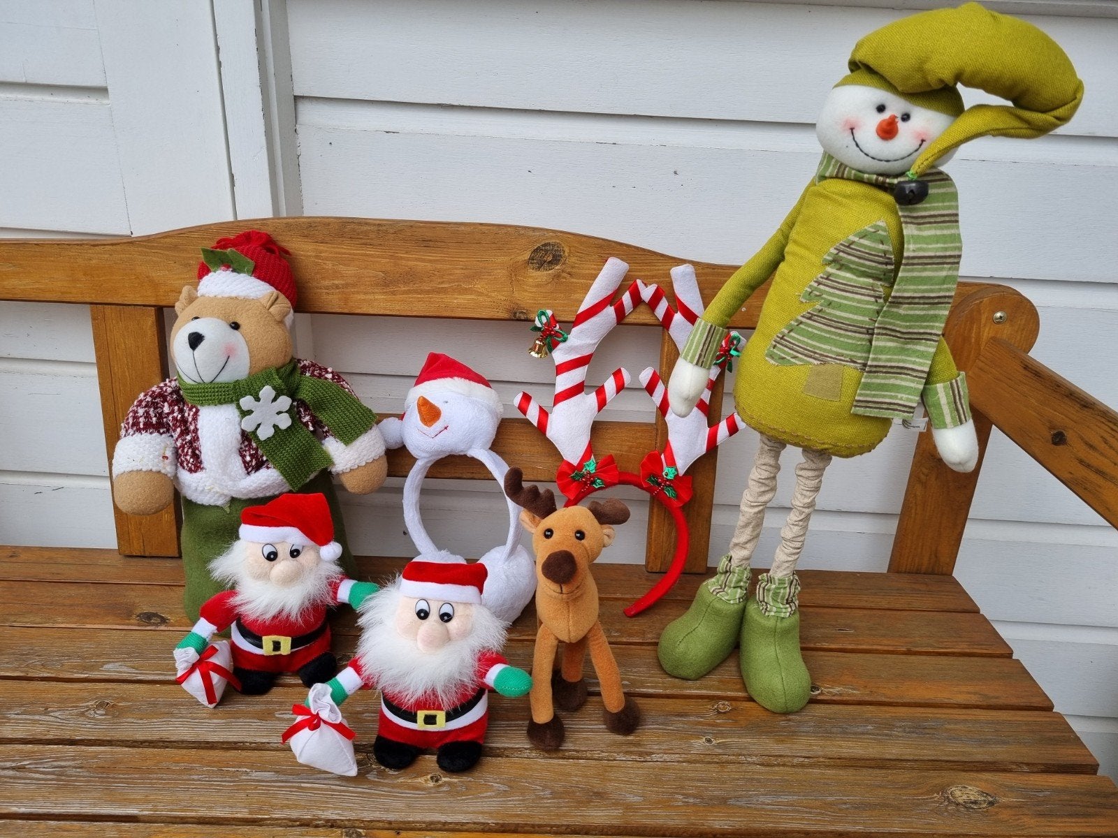 Kerst knuffels / decoratie, Diversen, Ophalen of Verzenden, Gebruikt