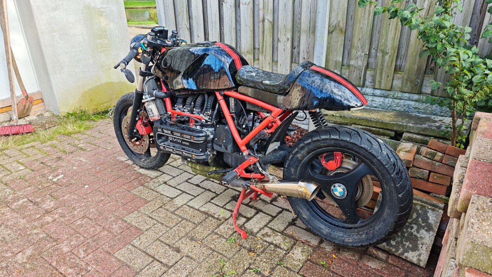 BMW K1100LT Cafe Racer - Winterproject, Motoren, Cardan-aandrijving, 4 cilinders, Motorrijbewijs A, Gebruikt