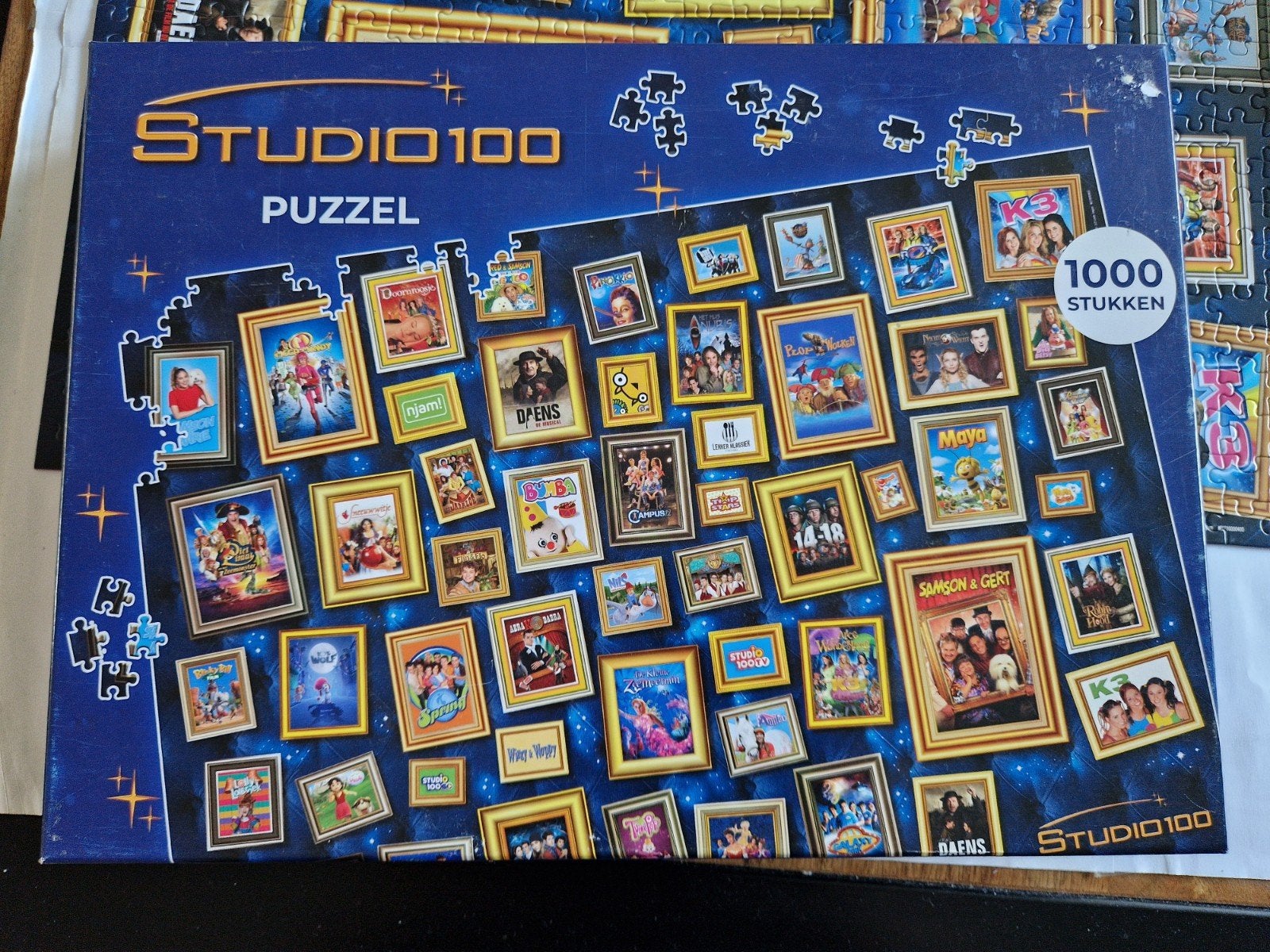 Studio 100 puzzel 1000 stukjes, Ophalen of Verzenden, 500 t/m 1500 stukjes, Gebruikt