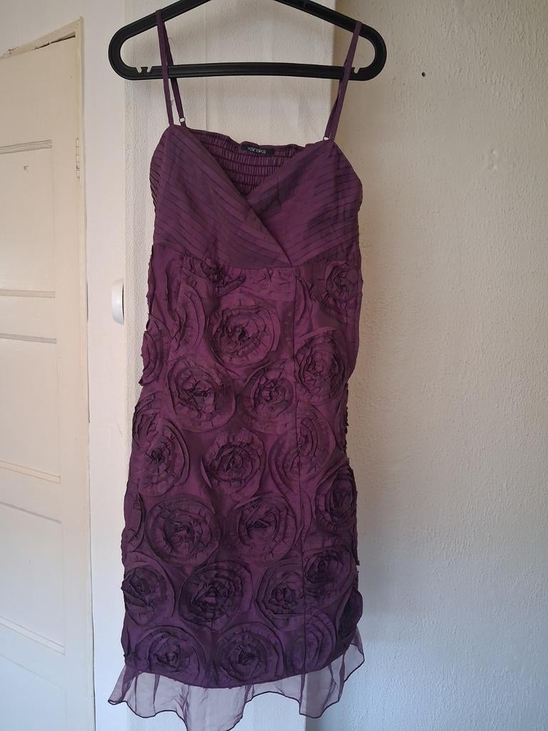 Mooie jurk., Kleding | Dames, Jurken, Paars, Maat 42/44 (L), Ophalen of Verzenden, Zo goed als nieuw