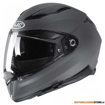 HJC F70 Solid integraalhelm, Grijs, Motoren, Ophalen of Verzenden, Nieuw met kaartje