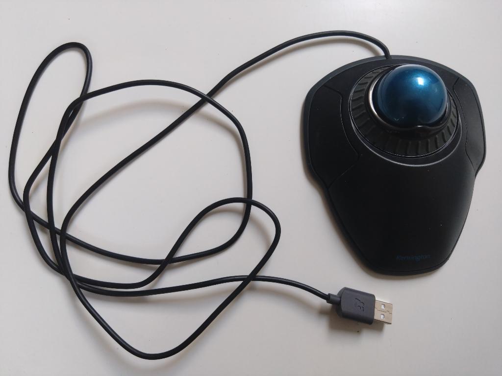 kensigton orbit trackball, Computers en Software, Muizen, Ophalen, Kensington, Ergonomisch, Zo goed als nieuw